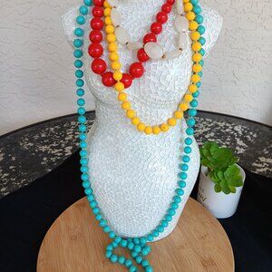 beaded necklace assortment